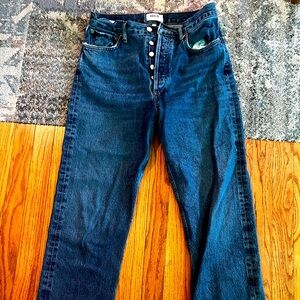 Agolde 90’s pinch waist jeans size 28